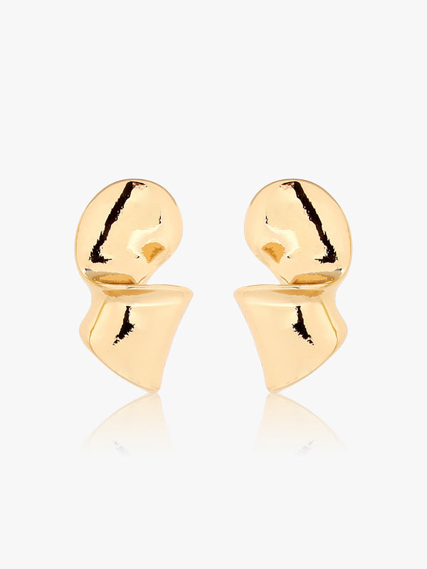 Twist And Turn Stud Earrings