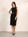 Gadget Midi Dress With Belt