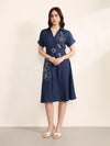 Concord Midi Dress With Belt