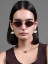 Sleek Sweep Cateyen Sunglasses