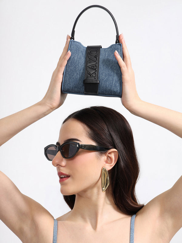Kazo Zuri Denim Mini Bag