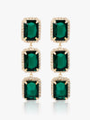 Emerald Royale Drop Earrings