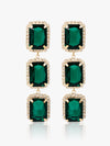 Emerald Royale Drop Earrings