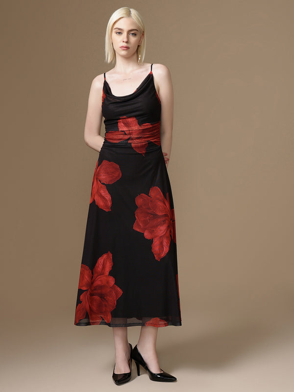 Hibiscus Maxi Dress