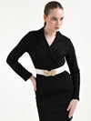 Statement Buckle Broad Belt