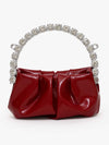 Kazo Rhinestone Mini City Glaze Clutch