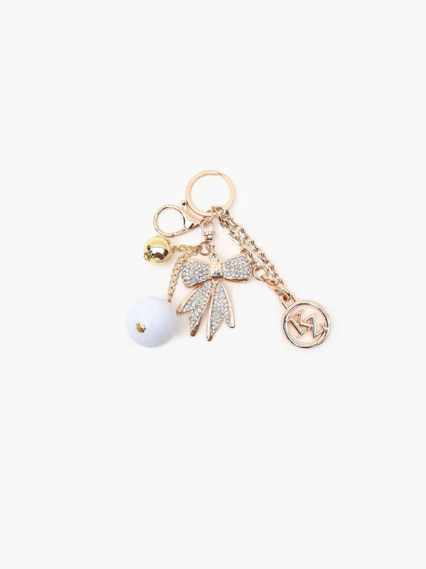 Sira embellished bow Bag Charm