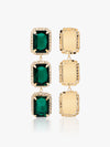 Emerald Royale Drop Earrings
