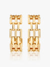 Radiant Grid Hoop Earrings