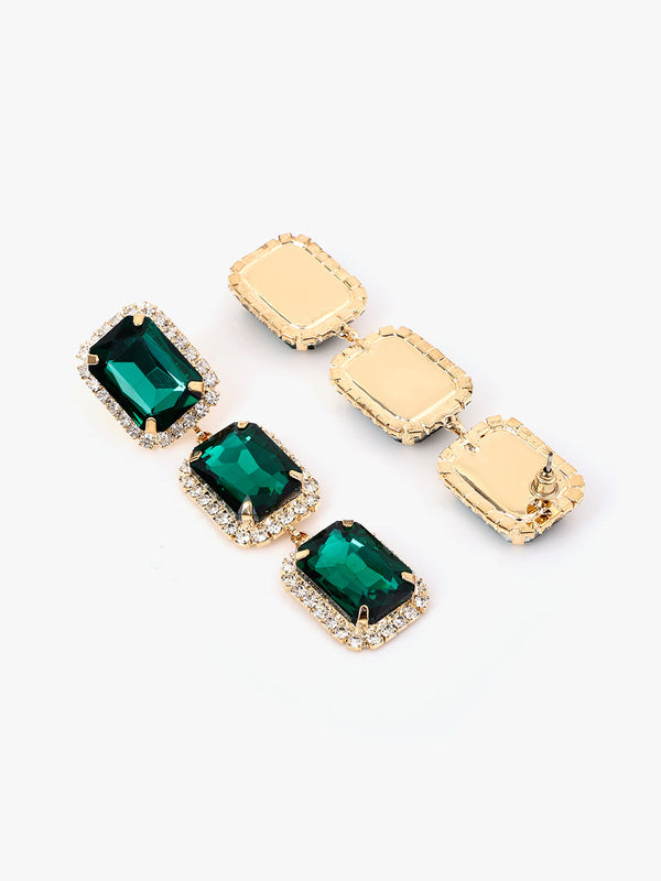 Emerald Royale Drop Earrings