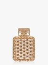 Crystal Studded Flask Clutch