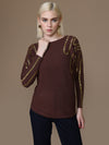 Bronzy Winter Top