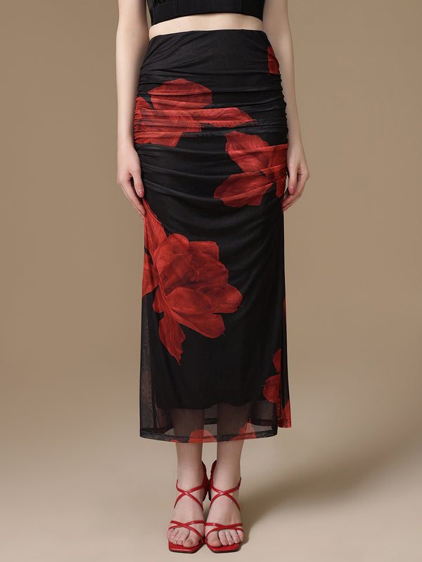 Hibiscus Skirt