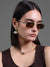 Linear Luxe Rectangle Sunglasses