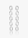 Chained Elegance Drop Earrings