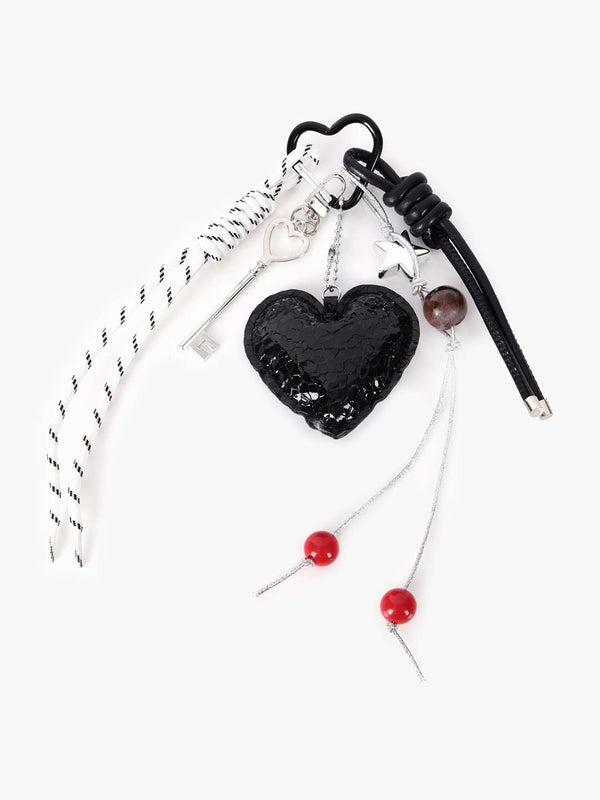 Tresy Heart Bag Charm