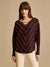 Emebellished Batwing Sleeve Pullover