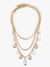 Kazo Aurielle Pearl Charm Necklace Set