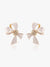 Kazo Luxora Bow Stud Earrings