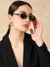 Geometric Metal Frame Sunglasses