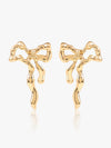 Golden Knot Bow Earrings