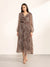 Latte Maxi Dress With Belt
