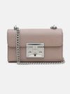 Mesmerize Gold Lock Sling Bag