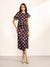 Spotty Midi Dress