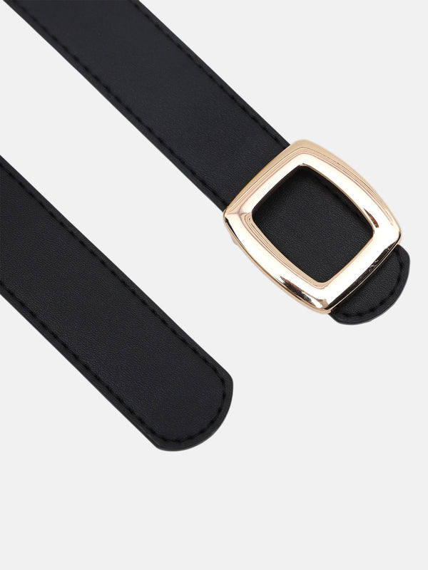 Soft Buckle Simple Belt