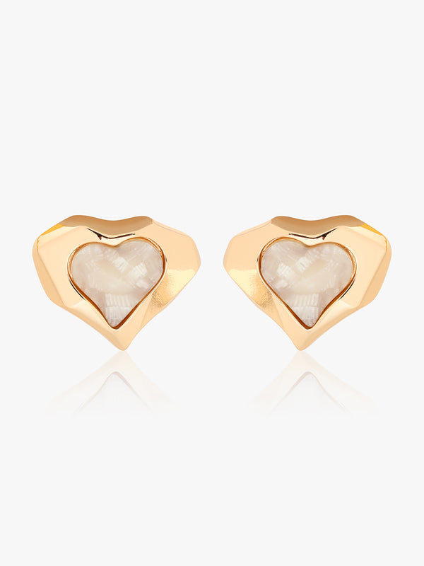 Puff Love Stud Earrings