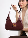 Kazo Aurelian Suede Hobo Bag