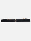 Irregular Buckle Thin Belt