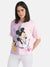 Mickey Mouse © Disney Printed T-Shirt With Sequin Work
