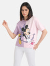 Mickey Mouse © Disney Printed T-Shirt With Sequin Work