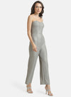 Tube Jumpsuit With Princess Lines