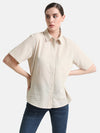 Boxy Fit Short Sleeves Shirt