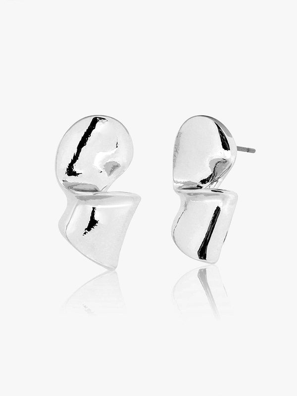 Twist And Turn Stud Earrings