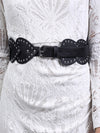 Studded Heart Statement Broad Belt