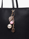 Crita Studded Heart Bag Charm