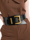 Classic Buckle Broad Belt