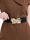 Statement Buckle Broad Belt