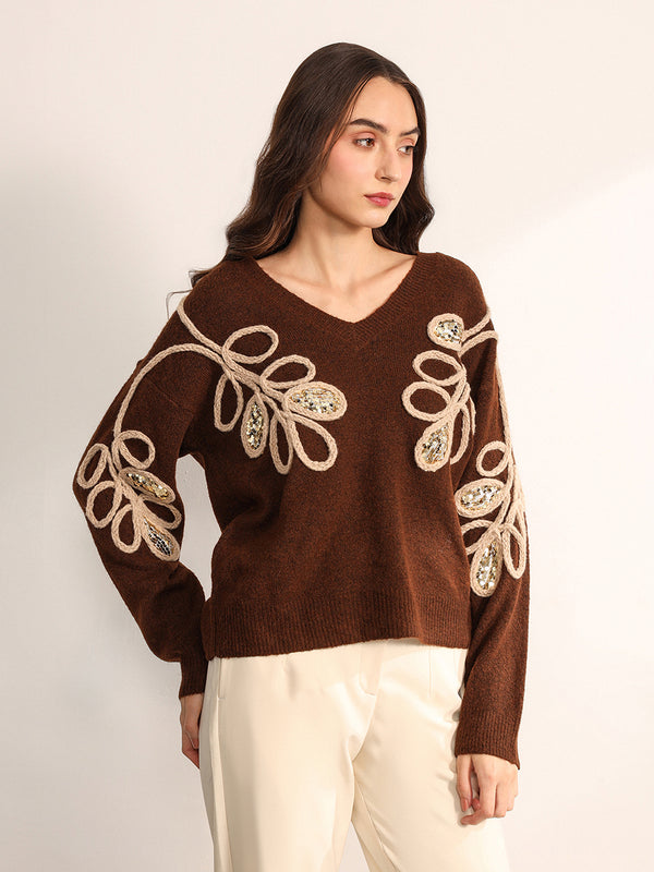 Mahongany Sweater