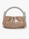 Kazo Rhinestone Mini City Glaze Clutch