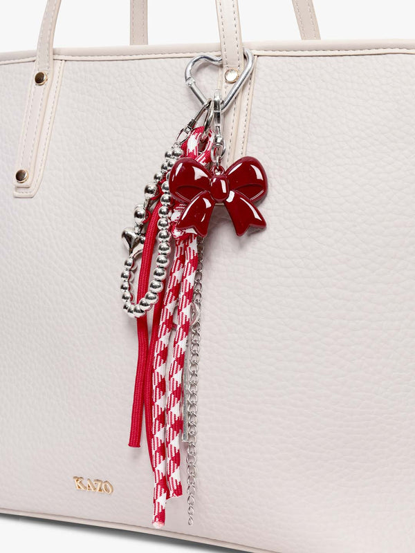 Nor Bow Key Bag Charm
