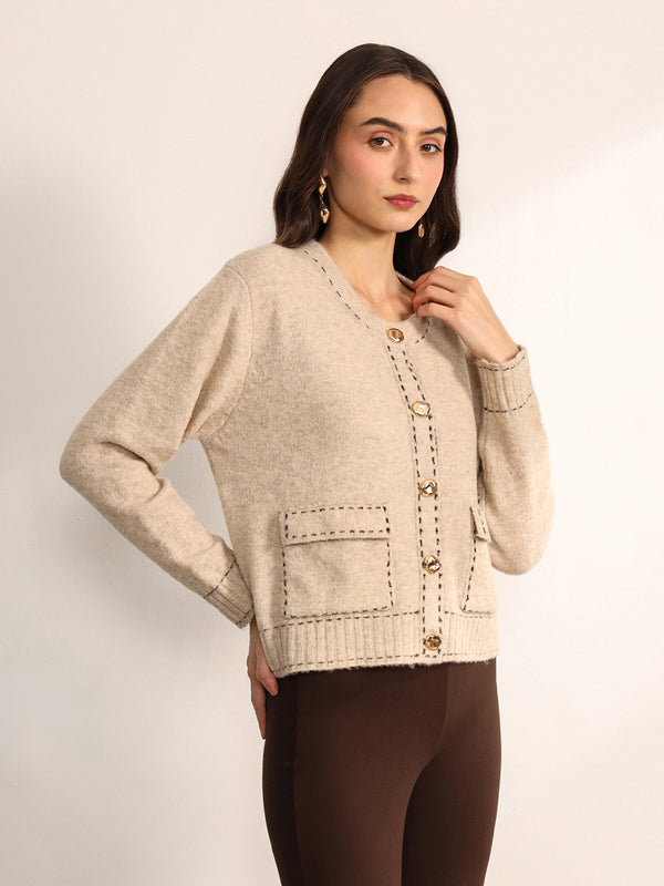 Oatmeal Cardigan