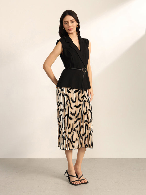 Chateau 2 Midi Dress With Belt