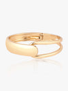 Kazo Aurix Gold Overlap Bangle Bracelet
