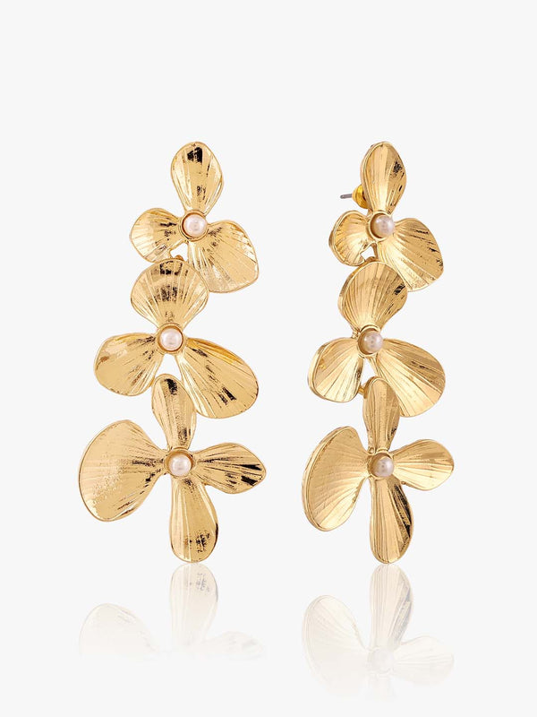 Kazo Bellina Floral Drop Earrings