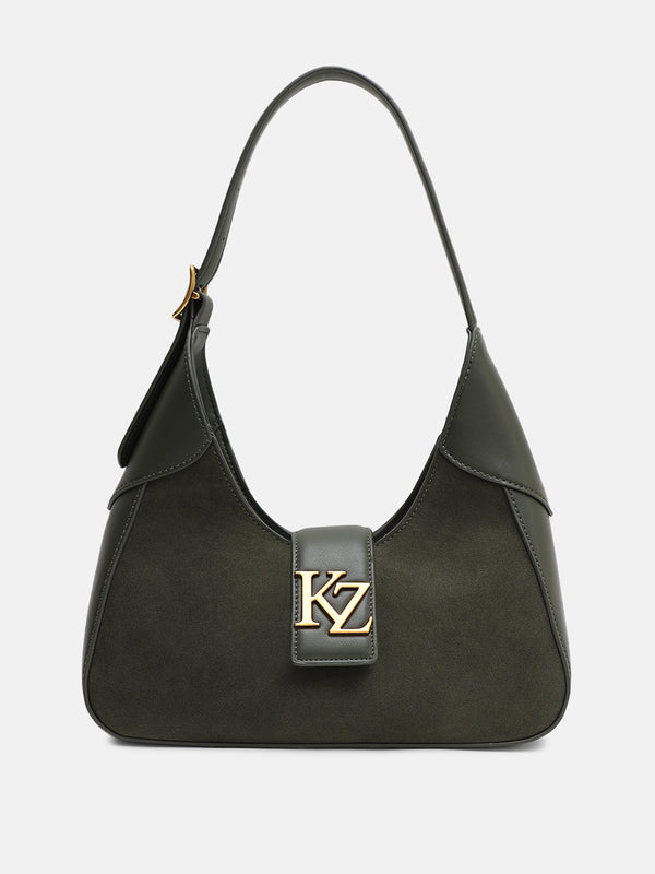 Kazo Aurelian Suede Hobo Bag