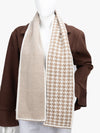 Combo Knitted Patterned Scarf